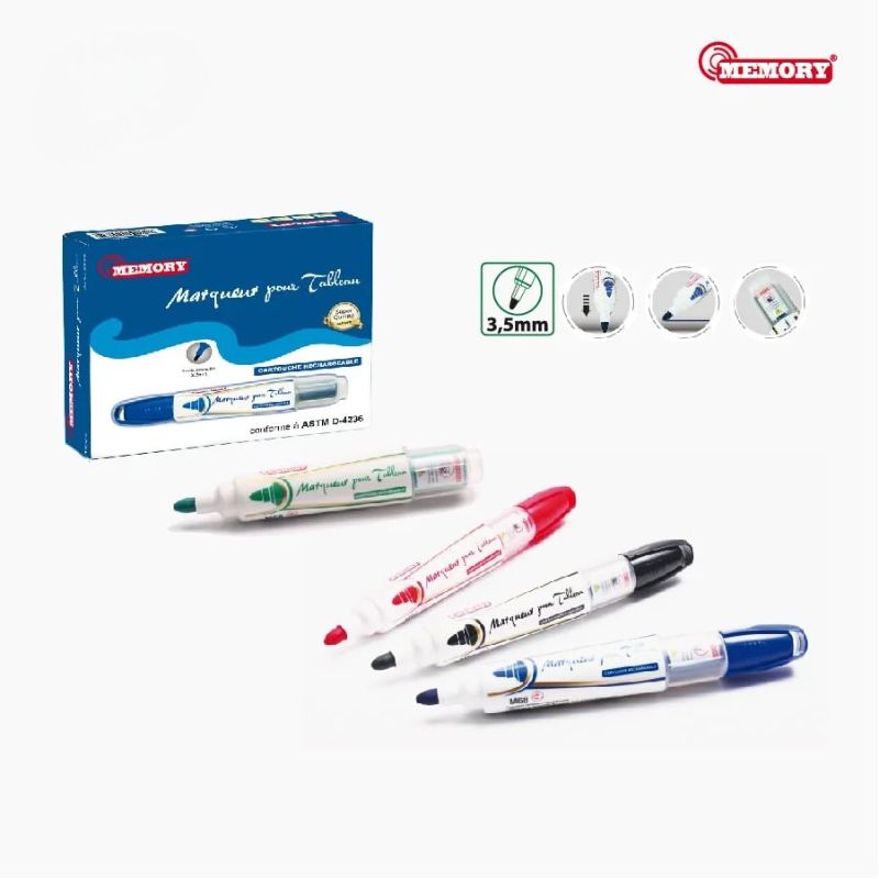 marqueur_tableau_rechargeable_memory Marqueur tableau rechargeable Memory - Image 1