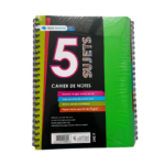 Cahier université 5 sujets 240P A4 70grs 5x5  Bleu Marine