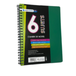 Cahier université 6 sujets 288P A4 70grs 5x5  Bleu Marine