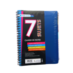 Cahier université 7 sujets 336P A4 70grs 5x5  Bleu Marine