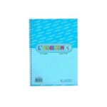 Cahier spirale 240 pages 5x5 70grs L'horizon