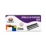 Spirales en plastique Crown